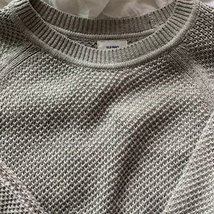 gray sweater from old navy